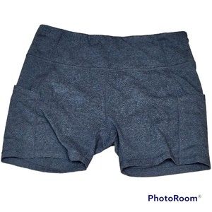 Baleaf Woman’s Charcoal Grey Sporty Athletic Short Bike Shorts Size 3XL